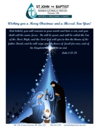 Christmas Bulletin 2023