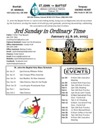 3rd Sunday in OT