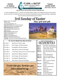 3rd Sunday of Easter