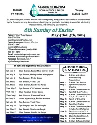 6th Sunday of Easter